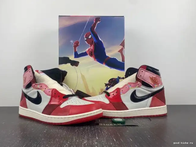 Rep the Across DV1748-601 Spider-Verse OG High 1 Spider-Man Jordan 0326